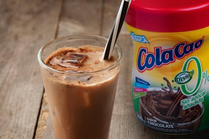 1. Vaso de ColaCao. Foto - Cola Cao Chile (Facebook)