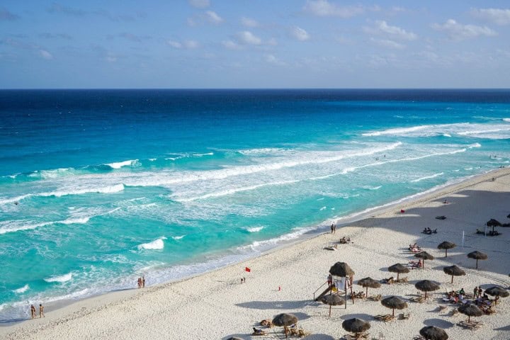 1. Paisaje de Cancún. Foto -leolytics