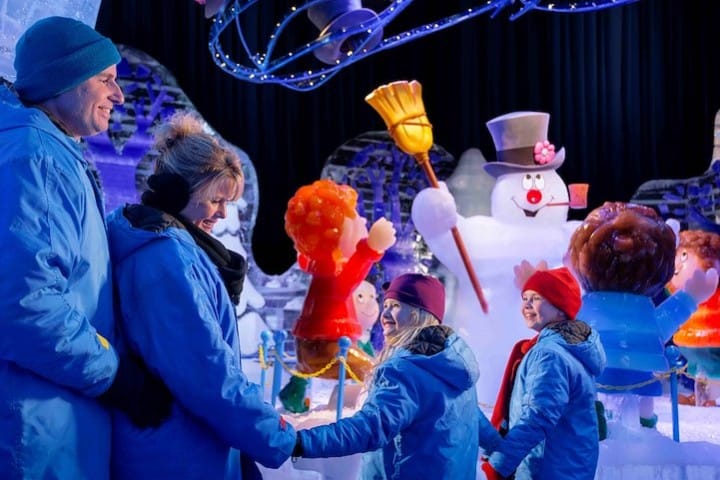 10. ICE! featuring Frosty the Snowman en JW Marriott San Antonio Hill Country Resort & Spa. Foto - jwhillcountrychristmas