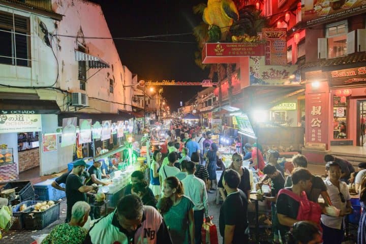 10. Jonker Street Night Market. Foto - Alamy