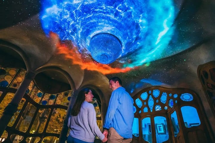 11. Visita Nocturna, "Una Noche de Invierno". Foto - Casa Batlló