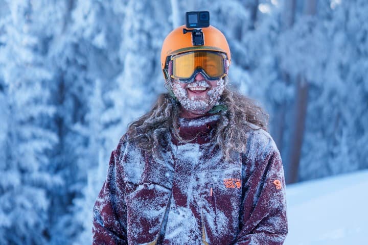 12. Esquiador en Arizona Snowbowl. Foto - Arizona Snowbowl (Facebook)
