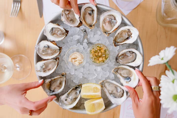 13. Ostras en Little Em’s Oyster Bar. Foto - @littleemsoysterbar (Instagram)