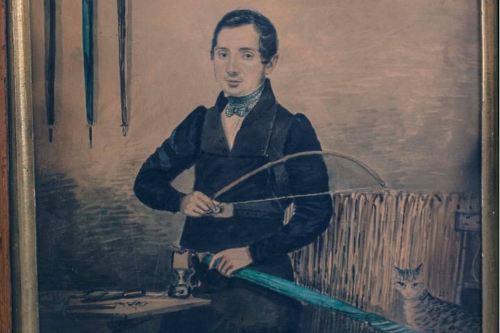 2. Antigua pintura de Mr. Smith. Foto - James Smith & Sons