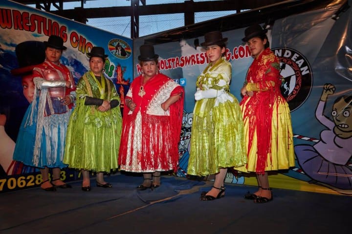 2. Wrestling de Cholitas. Foto - Alamy