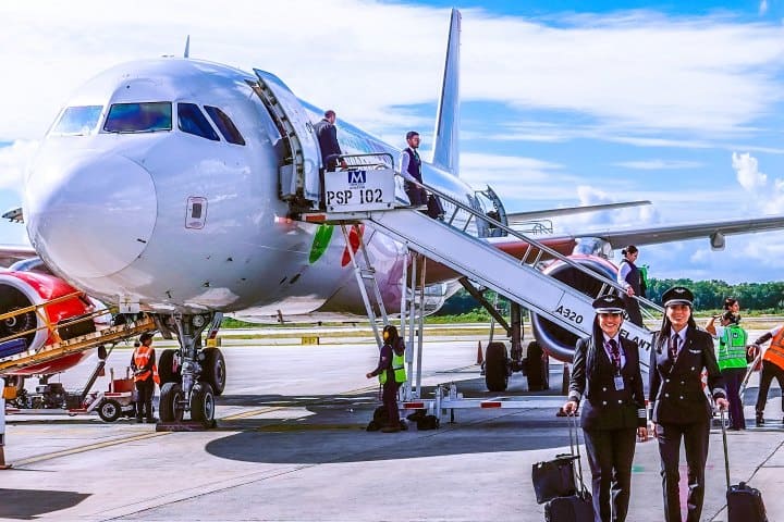 2. Desembarque de Viva. Foto - @justplanes_official (Instagram)