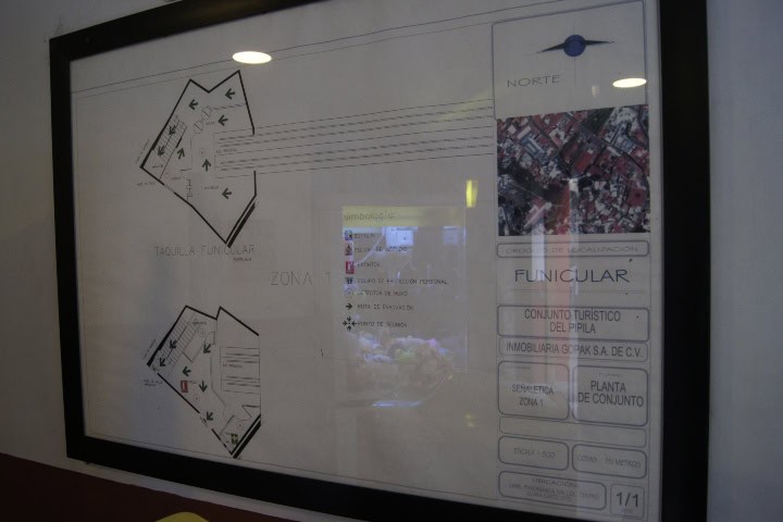 2. Mapa del Funicular de Guanajuato. Foto - Gus Espinosa