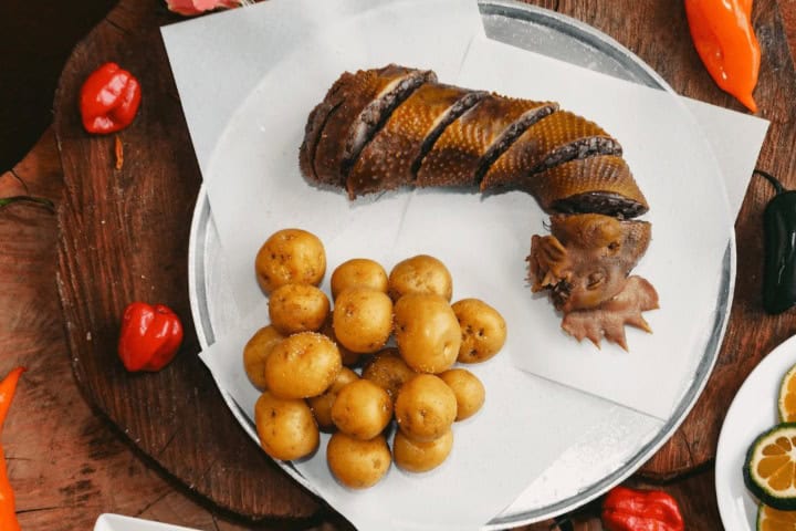 2. Sushi boyacense con papas. Foto - B.eats (Facebook)