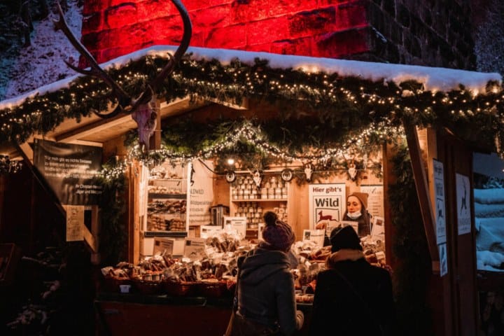 3. Negocio en el Mercado Navideño de Ravenna Gorge. Foto - Hochschwarzwald
