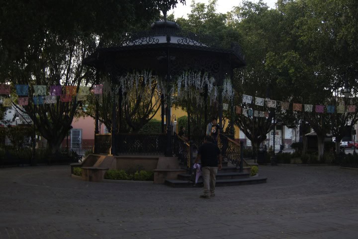 3. Quiosco en la Plaza Jalpa de Cánovas. Foto - Gus Espinosa