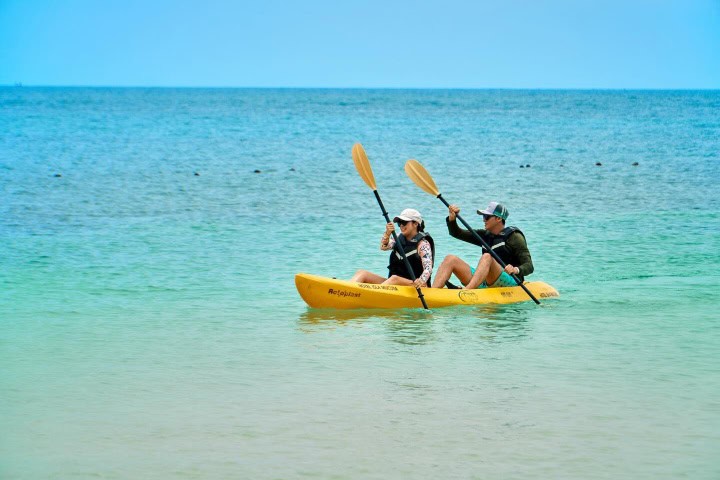 3. Kayak en el Hotel Isla Múcura, Colombia. Foto - Hotel Isla Múcura (Facebook)