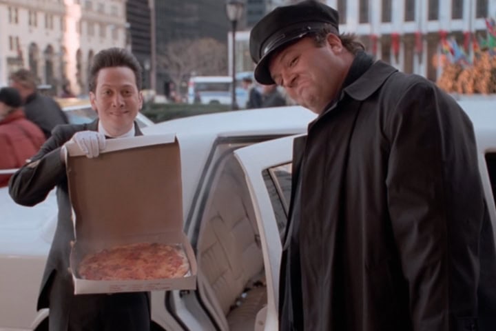 3. Limusina y pizza en la película "Home Alone 2: Lost in New York". Foto - Disney