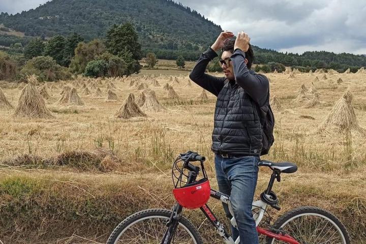 3. Ciclista en la ciclovía Ferrocarril de Cuernavaca. Foto - @xoxo.gabbriette (Instagram)