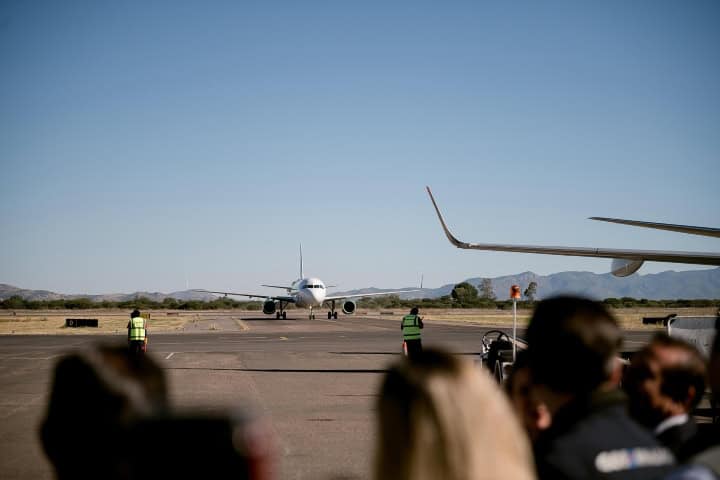 5. Inauguración de la ruta -Durango-Monterrey de Viva. Foto - @evillegasv (Instagram)