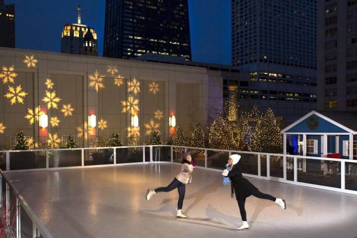 5. Sky Rink en The Peninsula Chicago. Foto - Secret Chicago