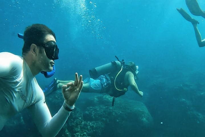 5. Buceo en Puerto Vallarta. Foto - @catorcejc (Instagram)