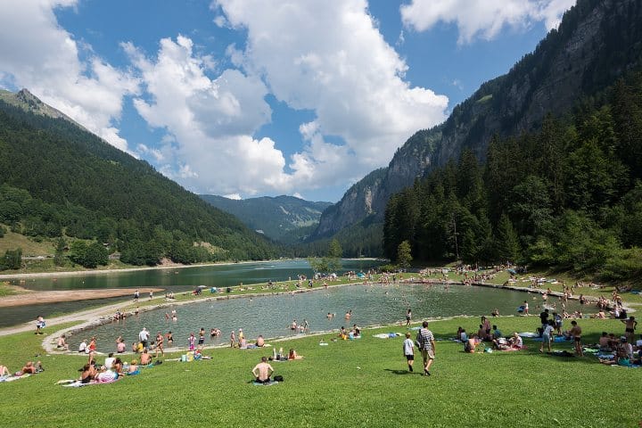 6. Lago Montriond. Foto - Avoriaz