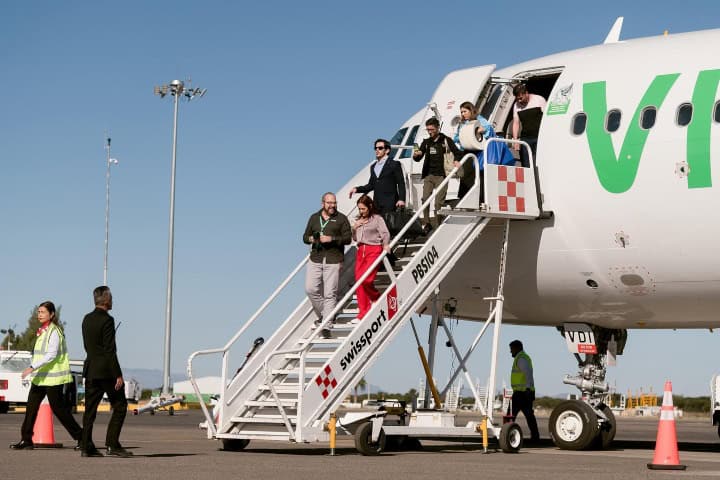 6. Inauguración de la ruta -Durango-Monterrey de Viva. Foto - @evillegasv (Instagram)