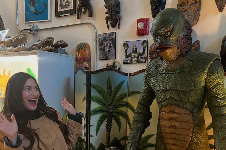 6. El Monstruo de la Laguna en el Museo Internacional de Criptozoología. Foto - @itsashleyfaye (Instagram)