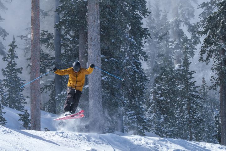 6. Esquiador en Arizona Snowbowl. Foto - Arizona Snowbowl (Facebook)