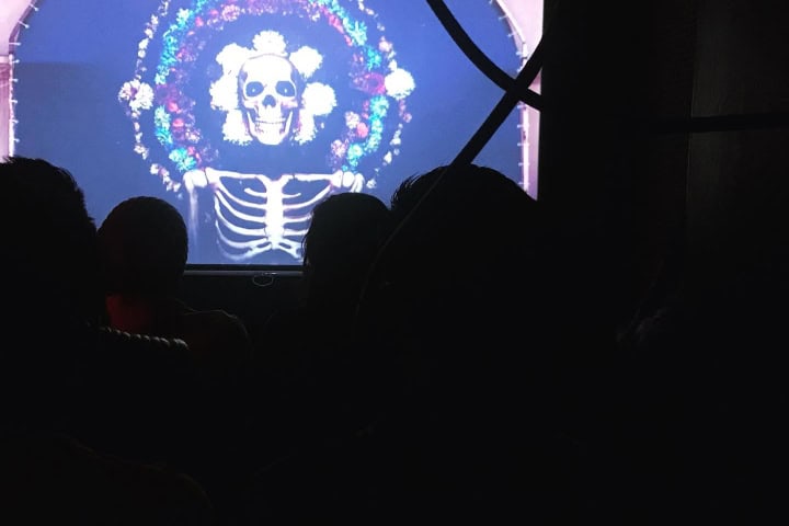 6. Proyección en el CAT. Foto - @centro_audiovisual_toluca (Instagram)