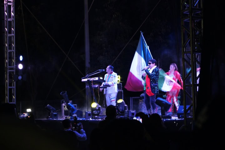 7. Banda El Mexicano en Noches Mágicas de Jalpa de Cánovas. Foto - Gus Espinosa