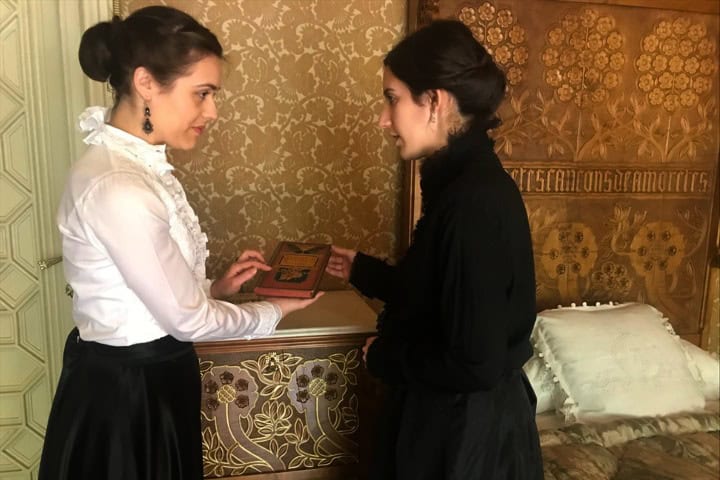 8. Visita teatralizada en Casa Amatller. Foto - TRESC