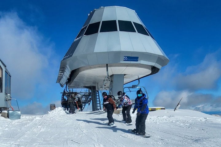 8. Patinadores en Sunrise Park Arizona. Foto - Sunrise Park Resort AZ (Facebook)