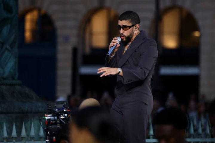 8. Bad Bunny en corcierto. Foto - Getty images