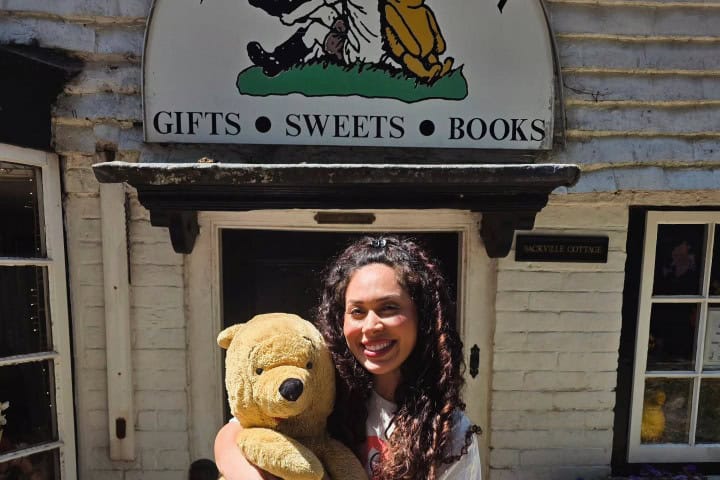 9. Visitante en Pooh Corner. Foto - @drea_bear (Instagram)