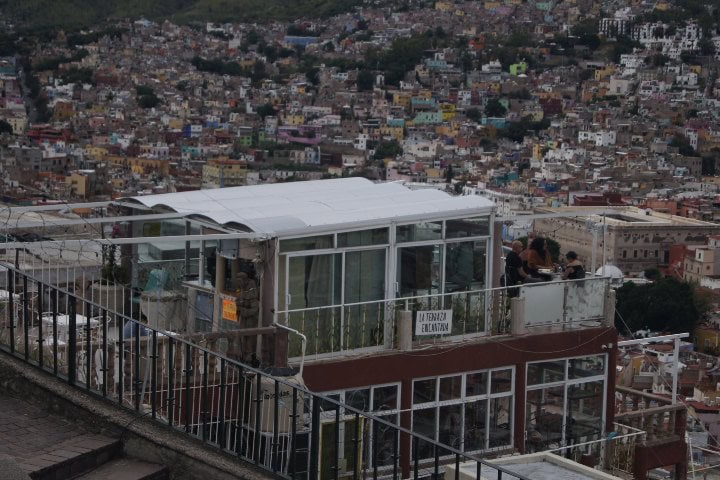 9. Pequeña terraza en el Cerro de San Miguel. Foto - Gus Espinosa