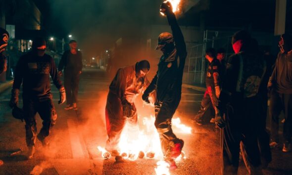 FESTIVAL DE LAS BOLAS DE FUEGO EN NEJAPA, EL SALVADOR