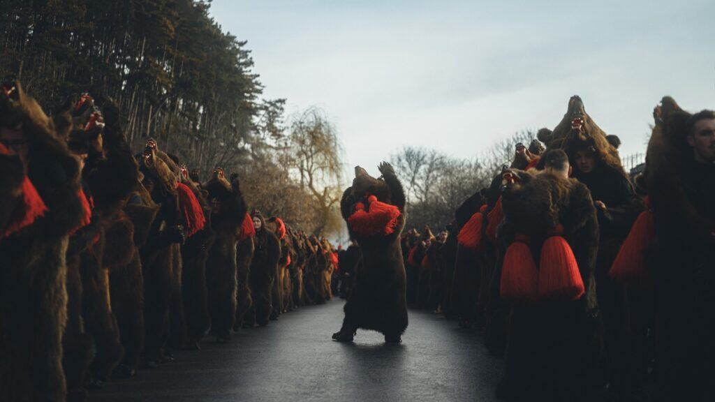 FESTIVAL DEL BAILE DE OSO EN RUMANIA