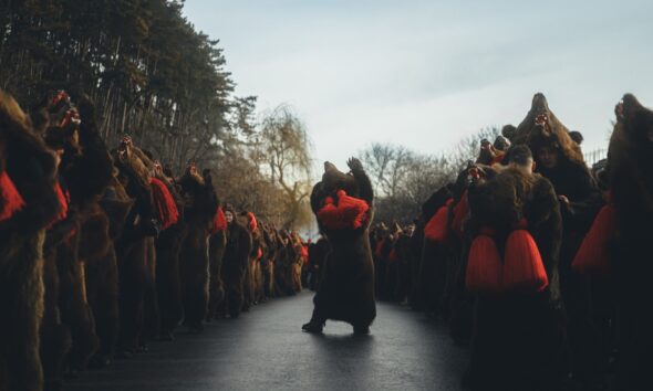FESTIVAL DEL BAILE DE OSO EN RUMANIA