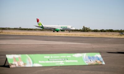 INAUGURACIÓN VUELO VIVA DURANGO-MONTERREY
