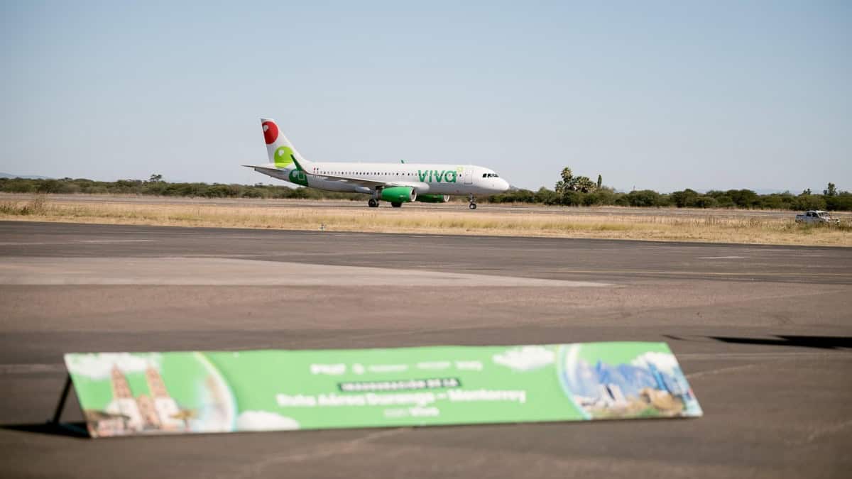 INAUGURACIÓN VUELO VIVA DURANGO-MONTERREY
