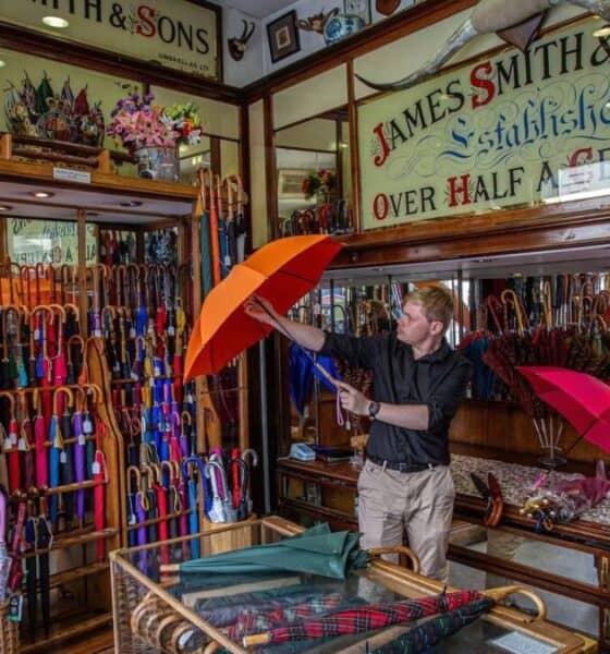 JAMES SMITH & SONS, TIENDA DE PARAGUAS EN LONDRES
