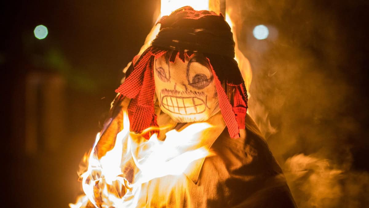 LA QUEMA DEL VIEJO EN VERACRUZ