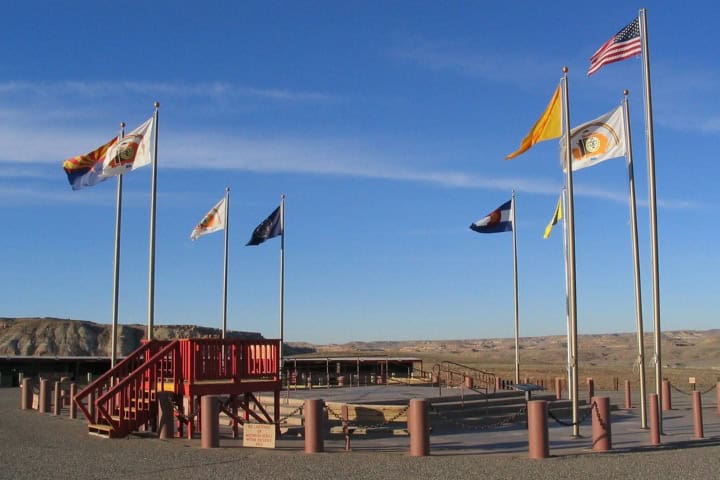 1. Monumento de las Cuatro Esquinas. Foto - Ken Lund (Flickr)