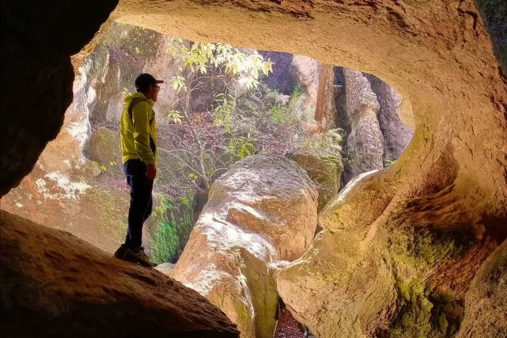 1. Visitante en El Contadero. Foto - @caminaqueretaroymex (Instagram)