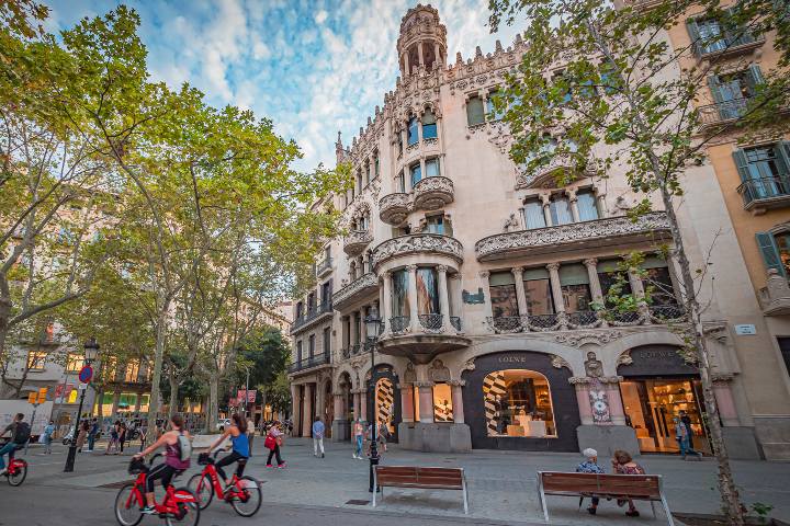 1. Casa Lléo Morera. Foto - Paseo de Gracia