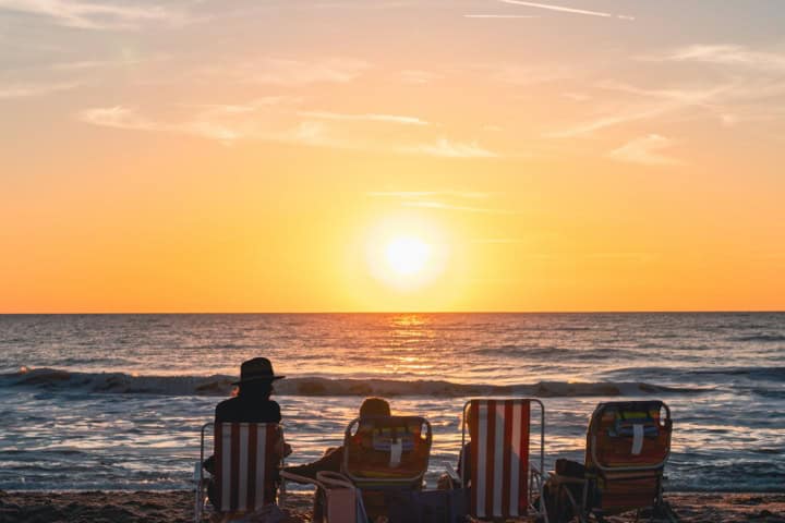 1. Atardecer en la Playa de Rosarito. Foto - @rosarito_baja (Instagram)