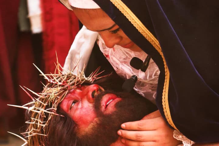 1. Representación de la Pasión de Cristo. Foto - Comité Organizador de Semana Santa en Ixtapalapa A.C. (Facebook)