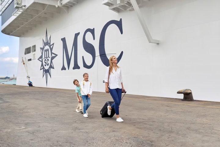 1. Familia en MSC Cruceros. Foto - MSC Cruises