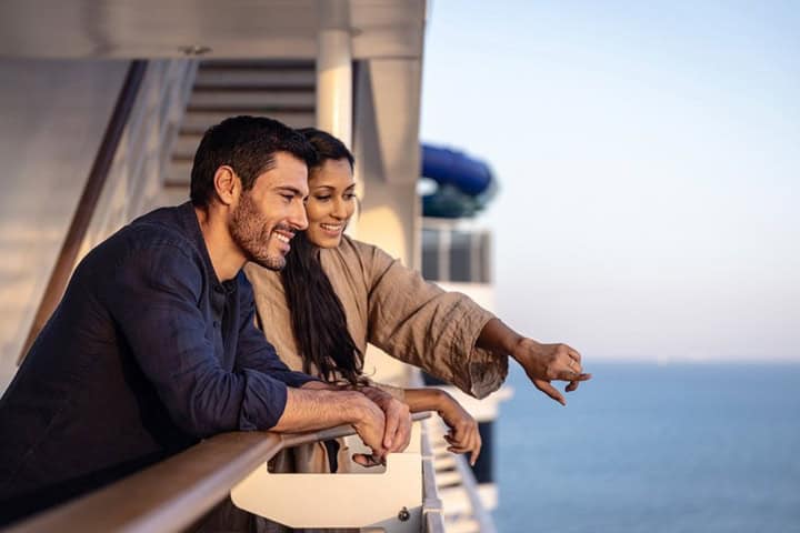 1. Pareja en MSC Cruises. Foto - MSC Cruises