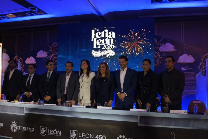 1. Conferencia de la Feria de León 2026. Foto - Gus Espinosa