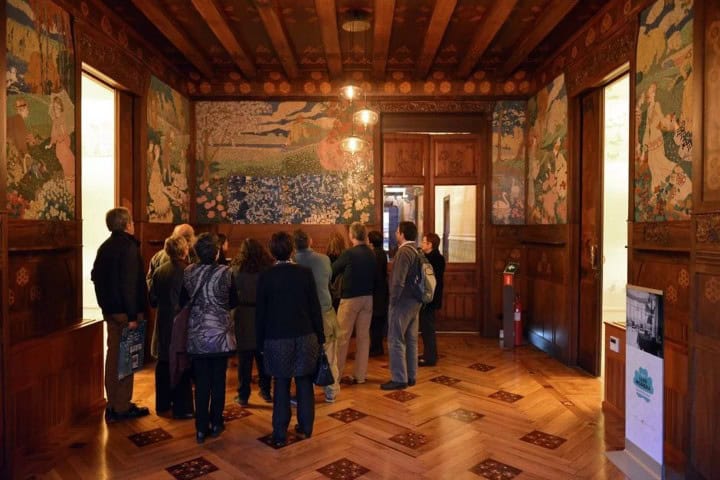 10. Visitantes en la Casa Lléo Morera. Foto - WeLoveBarcelona.de