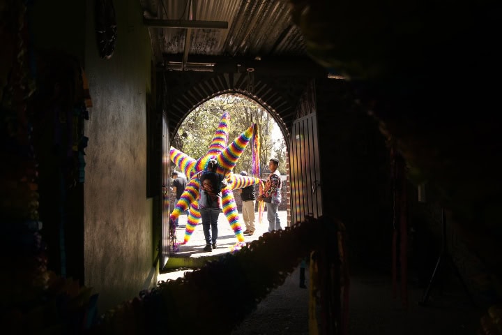 17. Piñata gigante en Acolman. Foto - Gus Espinosa