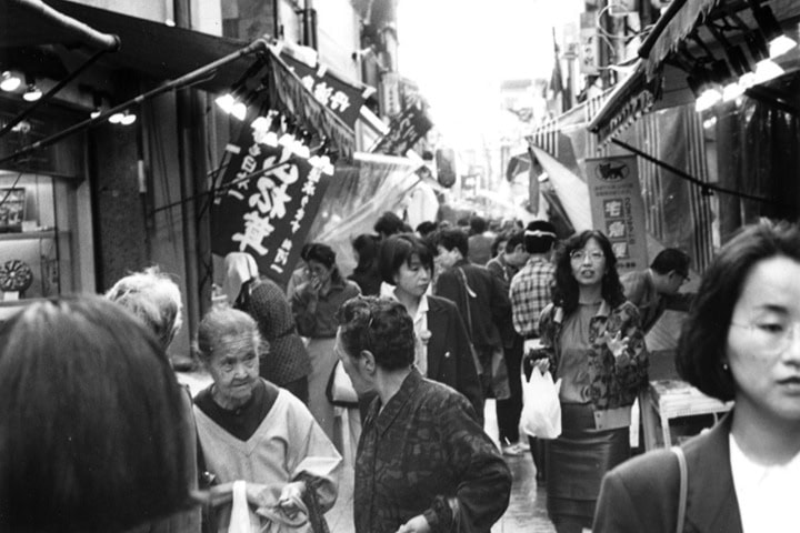 2. Mercado de Nishiki alrededor de 1993. Foto - @kaifusayoshi (Instagram)
