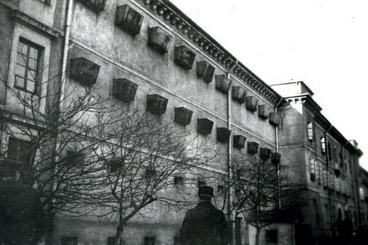 2. Pabellón principal de hombres de la Prisión de Pawiak, 1906. Foto - War-documentary